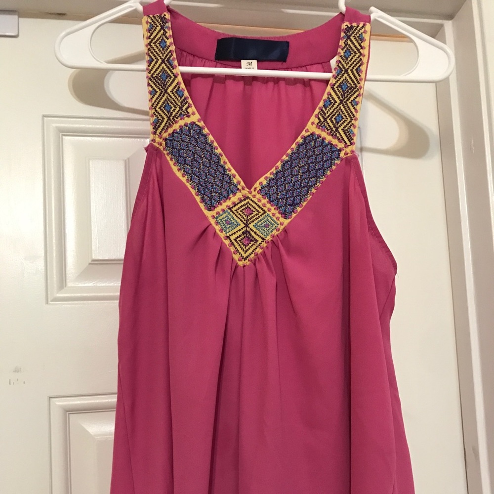 Pink Francesca’s top